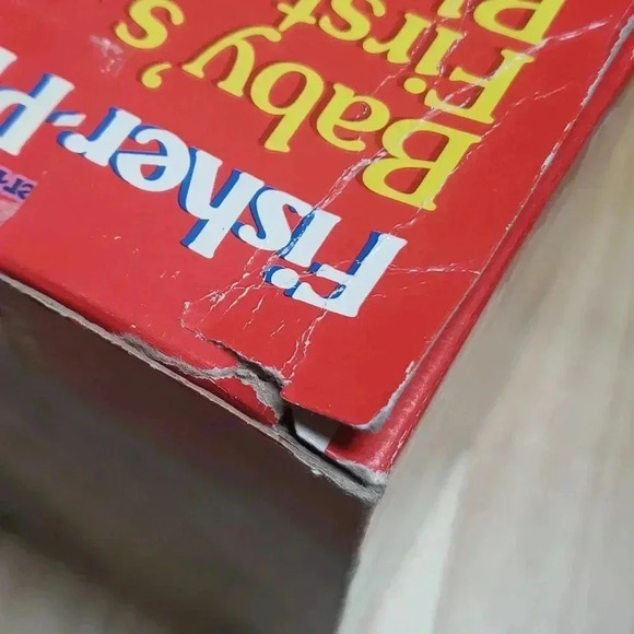 Fisher Price Baby First Blocks 1996 Original New Vintage Deadstock - Picture 8 of 8